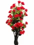 Изкуствено дръвче с червени рози ,1.70 м, снимка 2