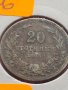 Монета 20 стотинки 1906г. Стара рядка над СТОГОДИШНА за КОЛЕКЦИОНЕРИ 24856, снимка 2