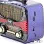 Ретро тривълново радио FM AM SW1-2 модел Кемаи : MD-1903BT (Bluetooth), снимка 2