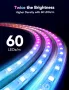 Govee RGBIC LED Strip Lights M1 with Matter, 16,4 фута WiFi LED светлини за шкаф, телевизор, легло , снимка 7