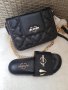 Дамски чехли и чанта Love Moschino код 30, снимка 1 - Чехли - 29067154