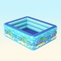 Удебелен детски надуваем басейн , снимка 1 - Басейни и аксесоари - 43675179