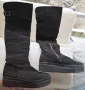 топли ботуши, като НОВИ, равна подметка и много добре запазени, снимка 1