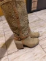 Ботуши за пролет или есен от естествен велур, снимка 1