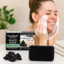 Сапун за лице и тяло с активен въглен и зелен чай – Kiss Beauty Black Soap, снимка 1