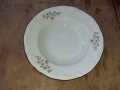 Български порцелан чиния флорална шарка, снимка 3
