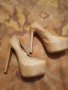 Официални дамски  обувки с 14 см. токче (обувани са един път) 39 номер , снимка 2