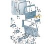 Капачка над номера за багажник за VW Transporter T5 2003-15, снимка 5