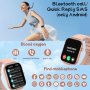 Нов 1.96 Инча Смарт Часовник с Bluetooth, IP68 IOS Android, снимка 7