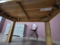 Малка дървена трапезна маса от 100 % дъб, снимка 7