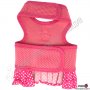 Нагръдник за Куче - XS, S, M, L, XL - Розов/Бял цвят - Pet Interest, снимка 3