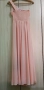Шаферска розова рокля М, снимка 2
