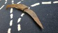 Кама нож кози рог, снимка 1 - Антикварни и старинни предмети - 39433404