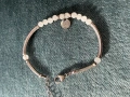 Сребърба гривна с планински кристал №7837, снимка 2