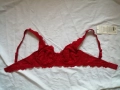 75B нов червен дантелен сутиен , снимка 16
