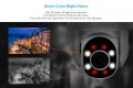 Водонепромокаема FULL HD 1080P WiFi PTZ 355° Мотор AutoTracking Следяща Камера 4xZOOM PIR Сензор Дви, снимка 5