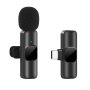 Безжичен микрофон с приемник за Android за предаване на живо, Youtube, TikTok