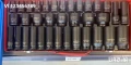 Комплект Ударни Вложки 1/2″ KraftRoyal 35 Части – стандартни + дълбоки вложки от 8 до 32 мм., снимка 3