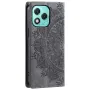 Honor 400 Lite Pattern Imprinted Magnetic Кожен Калъф и Протектор, снимка 13