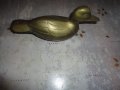 Бронзова фигура пластика патица 5, снимка 2