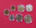 пълна серия монети от 1989 година България , снимка 6