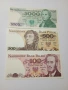 ПОЛША БАНКНОТИ 5000 ЗЛОТИ 1988 Г 500 ЗЛОТИ 1982 Г 100 ЗЛОТИ 1988 Г , снимка 1