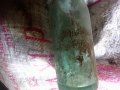 Старо шише с порцеланова тапа и надпис "Лимонадъ съ аромат плодъ" , снимка 4