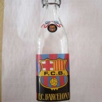 Оригинално шише F. C. BARCELONA. , снимка 2 - Фен артикули - 27895222