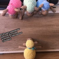 Плетени играчки овчички, снимка 9 - Плюшени играчки - 27627095