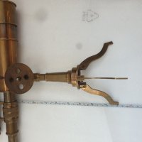 Бронзов далекоглед с античен дизайн и бронзова тринога , снимка 3 - Подаръци за мъже - 43052167
