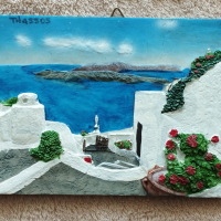Голями и по малки сувенири-магнити от острови на Гърция, снимка 13 - Декорация за дома - 22848394
