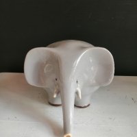 порцеланов слон, снимка 2 - Статуетки - 40564630