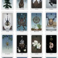 Anima Mundi Tarot - уникални 78 таро карти с кутия и хартиена книжка, снимка 7 - Карти за игра - 34657432