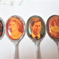 Красиви посребрени лъжички с кралското семейство, снимка 4 - Антикварни и старинни предмети - 40209539