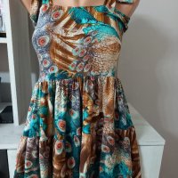 Нова памучна рокля, снимка 1 - Рокли - 43478114