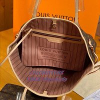 Чанта Louis Vuitton Neverfull код DS138, снимка 3 - Чанти - 36086630