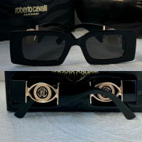 Roberto Cavalli дамски слънчеви очила правоъгълни, снимка 2 - Слънчеви и диоптрични очила - 44913901
