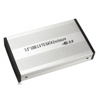 Кутия за хард диск USB 2.0" IDE 3.5 -, снимка 2 - Захранвания и кутии - 36538798