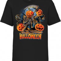 Детска тениска Halloween 12,Halloween,Хелоуин,Празник,Забавление,Изненада,Обичаи,, снимка 1 - Детски Блузи и туники - 38156675