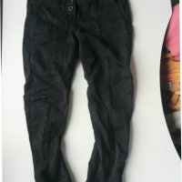 интересен черен панталон, снимка 2 - Детски панталони и дънки - 37432124