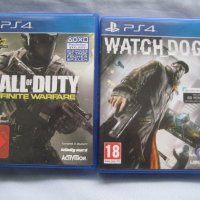 Продавам CD INFINITE WARFARE и Watch dogs PS4, снимка 1 - Игри за PlayStation - 39972424