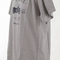 Памучна мъжка пижама в тъмносиньо и райе марка Muzzy , снимка 2 - Други - 28213051
