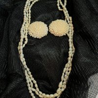 Страхотен ретро комплект естествени перли , снимка 8 - Антикварни и старинни предмети - 39359797