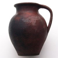Оригинал Българско Старинно Глинено ГЪРНЕ 5 литра с дръжка за кухня керамика глина тип ваза БАРТЕР, снимка 3 - Съдове за готвене - 43919643