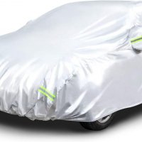 Amazon Basics Weatherproof Car Cover Silver 150D, снимка 1 - Аксесоари и консумативи - 39803196
