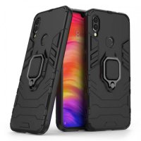 Подсилен кейс bSmart Ring Armor, За iPhone 11 Pro Max (6.5), Черен, снимка 1 - Калъфи, кейсове - 37818501