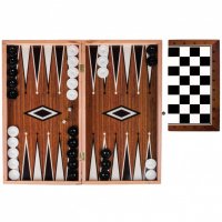  Табла с Шах в дървена кутия, снимка 2 - Други стоки за дома - 40157818