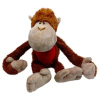Плюшена играчка маймуна 40см, снимка 1 - Плюшени играчки - 43672878