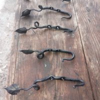 Закачалки от ковано желязо(куки), снимка 2 - Декорация за дома - 39406206