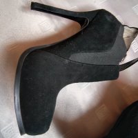 Дамски кожени обувки на висок ток Nine West , снимка 4 - Дамски обувки на ток - 43887548